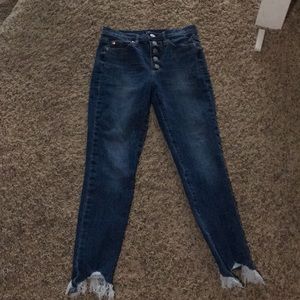 High wasted jeans